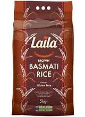 Laila Brown Basmati Rice (5Kg)